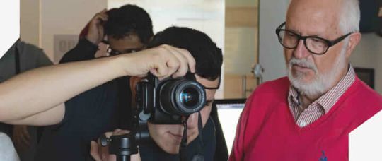 Taller de fotografía para jóvenes con diversidad funcional.